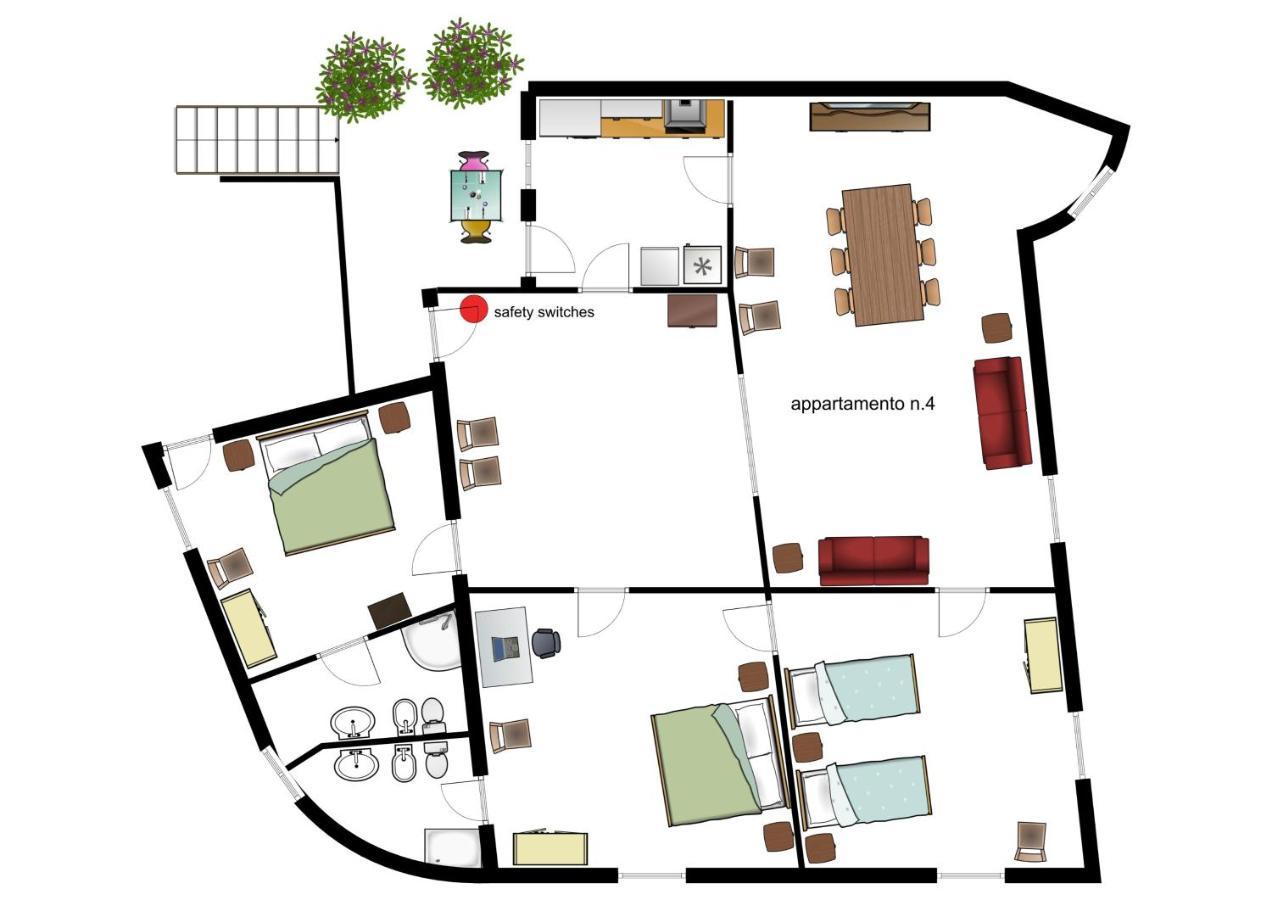 Residence Villa Rosa Равело Екстериор снимка